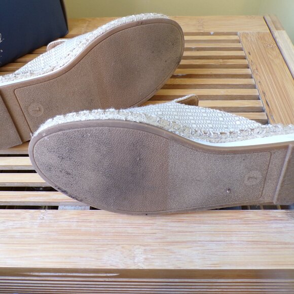 Universal Thread Women's Woven Mae Flats Slip On Mules Size 7 - Picture 7 of 9
